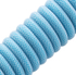 Fotoja e Kabllo spirale CableMod Classic, USB-C/USB-A, 1,5m, e kaltër e çelët, Picture 2