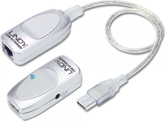 Fotoja e Përshtatës Lindy USB në RJ45, i argjendë