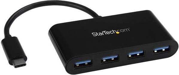 Fotoja e Shpërndarës USB StarTech, 4 x USB-A, i zi