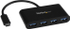 Fotoja e Shpërndarës USB StarTech, 4 x USB-A, i zi, Picture 1