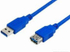 Fotoja e Kabllo MediaRange USB-A në USB-A, 1.8m, e kaltër, Picture 1