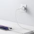 Fotoja e Karikues Baseus Super Si Quick 1C, USB-C, 25W, i bardhë + kabllo USB-C - USB-C, 3A, 1m, e bardhë, Picture 6