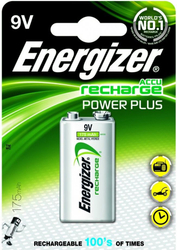 Fotoja e Bateri Energizer Power Plus, 9V, 175mAh
