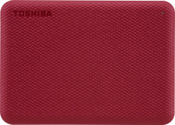 Fotoja e Hard disk i jashtëm Toshiba Canvio Advance 2TB, 2.5", e kuqe