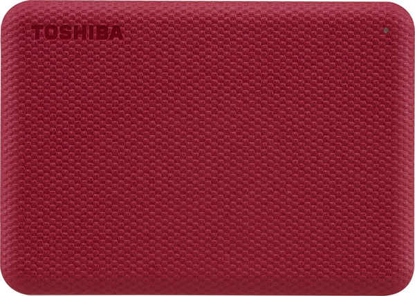 Fotoja e Hard disk i jashtëm Toshiba Canvio Advance 2TB, 2.5", e kuqe