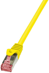 Fotoja e Kabllo patchcord LogiLink Cat.6, S/FTP, PIMF, 0.5m, e verdhë