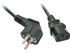 Fotoja e Kabllo energjie Lindy IEC320C13, Schuko në IEC C13, 5m, e zezë, Picture 1