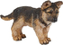 Fotoja e Figurë Russell Papo German Shepherd Puppy (54039), e kaftë / e zezë, Picture 1