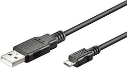 Fotoja e Kabllo Gembird USB-A - microUSB, 1m, e zezë