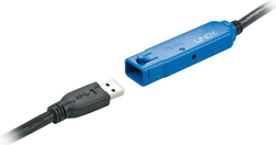 Fotoja e Kabllo Lindy USB-A - USB-A, 10m, e zezë