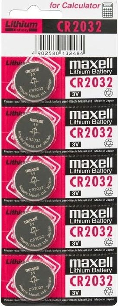 Fotoja e Bateri CR2032 Maxell, 210 mAh, 5 copë