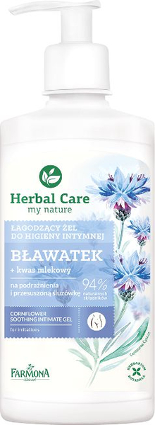 Fotoja e Xhel pastrimi Farmona Herbal Care Gel për qetësimin e higjienës intime, 330ml