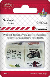 Fotoja e Stickers Titanium me ngjitës, 2 copë