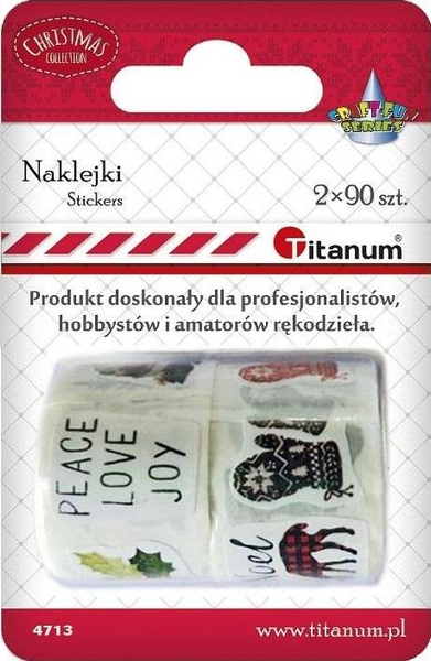 Fotoja e Stickers Titanium me ngjitës, 2 copë