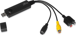 Fotoja e Kabllo Media-Tech Video Grabber MT4169, USB, PAL, e zezë