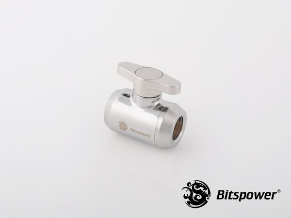 Fotoja e Valvulë BitsPower 1/4", e argjendë
