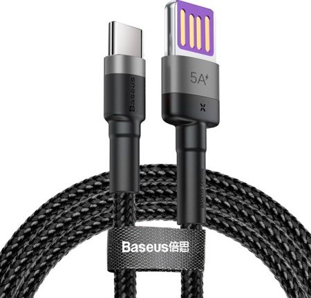Fotoja e Kabllo Baseus USB-A - USB-C, 1 m, e zezë