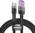 Fotoja e Kabllo Baseus USB-A - USB-C, 1 m, e zezë, Picture 1