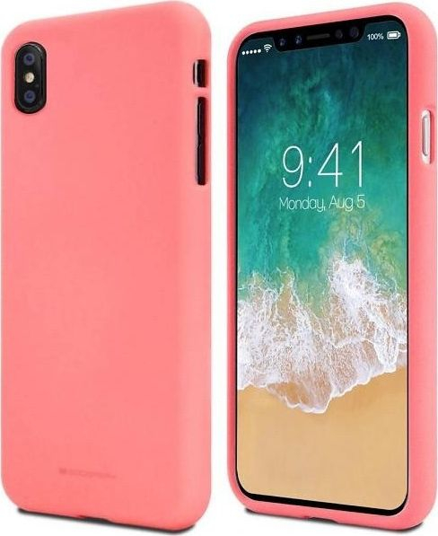 Fotoja e Mbrojtëse e pasme Mercury Soft, për Huawei P40 Lite, rozë