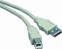 Fotoja e Kabllo PremiumCord USB A - USB B ku2ab2, 2m, e hirtë