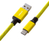 Fotoja e Kabllo spirale CableMod Classic, USB-C/USB-A, 1,5m, e verdhë, Picture 3