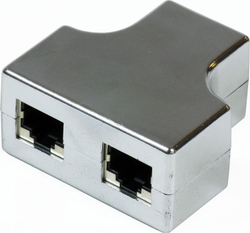 Fotoja e Përshtatës MicroConnect (MPK402-M), RJ45 - 2x RJ45