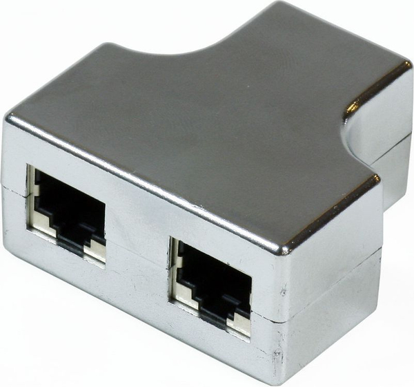 Fotoja e Përshtatës MicroConnect (MPK402-M), RJ45 - 2x RJ45