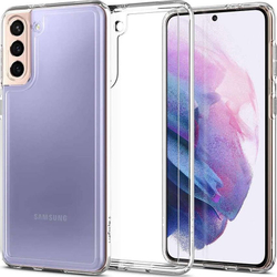 Fotoja e Mbështjellëse Spiegen Ultra Hybrid për Samsung Galaxy S21, transparente