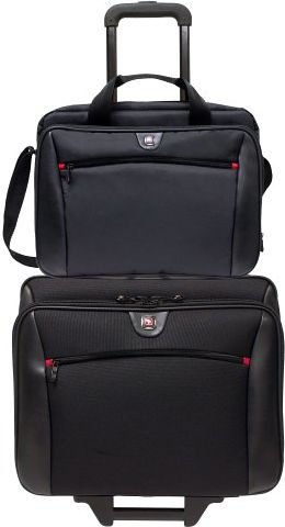 Fotoja e Çantë për laptop Swissgear Potomac 17", me rrota, e zezë