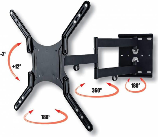 Fotoja e Mbajtës televizori Techly, ICA-PLB 136M, 23'' - 55'', për mur