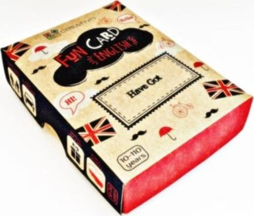 Fotoja e Karta edukative Creativo Fun Card "Have Got"