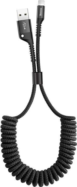 Fotoja e Kabllo Baseus (CALSR-01) USB-A - Lightning, 1m, e zezë