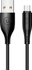 Fotoja e Kabllo Usams, USB-A - microUSB, 1 m,	e zezë, Picture 1