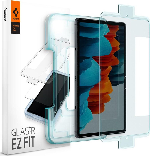 Fotoja e Xham mbrojtës Spigen për Samsung Galaxy Tab S7, transparent