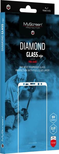 Fotoja e Xham mbrojtës për celular MyScreen Diamond Edge FG për Honor 10X Lite