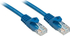 Fotoja e Kabllo rrjeti Lindy Patchcord, cat 6, U/UTP, 0.3 m, e kaltër, Picture 1