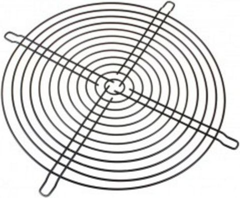 Fotoja e Grilë mbrojtëse për ventilator (FGR-250B), 200mm, e zezë