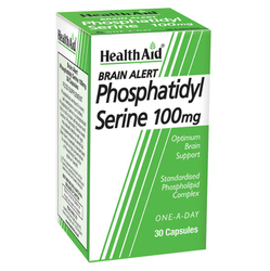 Fotoja e Kapsula HealthAid Phosphatidyl Serine, 30 copë