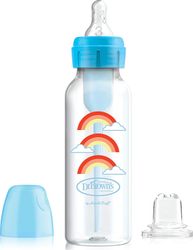 Fotoja e Shishe për fëmijë, Dr. Brown’s Options+, 250 ml, e kaltër
