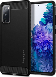 Fotoja e Mbrojtëse Spigen Rugged Armor për Samsung Galaxy S20 FE, e zezë