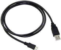 Fotoja e Kabllo C-TECH, USB 2.0 AM / Micro USB, 2m, e zezë