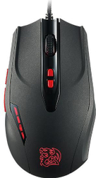 Fotoja e Maus Thermaltake eSports Fingerprint, i zi