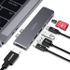 Fotoja e Hub Choetech, HUB-M14, USB-C, 2x USB-A 3.0, HDMI 4K, PD 100W, lexues karte, Picture 5