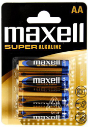 Fotoja e Bateri Maxell, AA / R6, 1.5 V, 4 copë