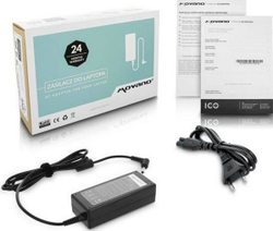 Fotoja e Karikues për laptop Movano 65 W, 3.4 A, 19 V, 3 mm, i zi