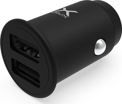 Fotoja e Karikues veture Krux KRX0066, 2x USB-A, 2.4 A, i zi