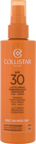 Fotoja e Sprej qumësht trupi Collistar Tanning Moisturizing Milk SPF 30, 200 ml