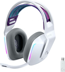 Fotoja e Kufje Logitech G733 Lightspeed (981-000883), të bardha/vjollcë