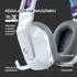 Fotoja e Kufje Logitech G733 Lightspeed (981-000883), të bardha/vjollcë, Picture 5