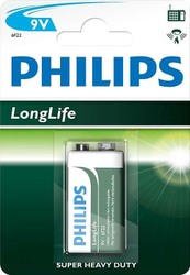 Fotoja e Bateri Philips LongLife, 9V